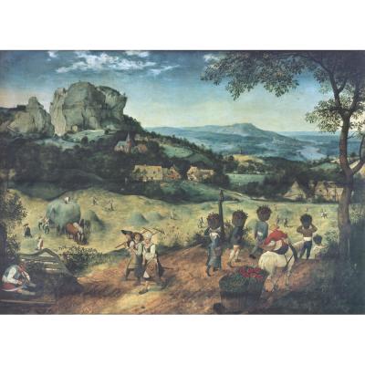 Pieter Bruegel the Elder – The Hay Harvest
